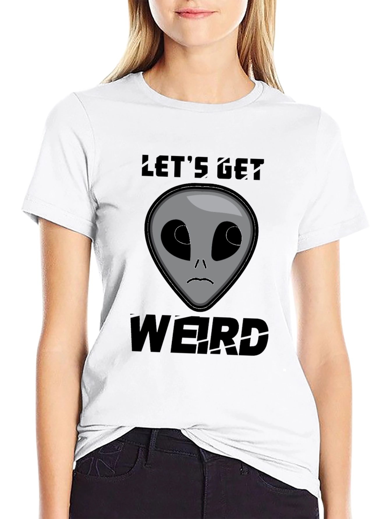 Lets Get Weird Alien T-Shirt