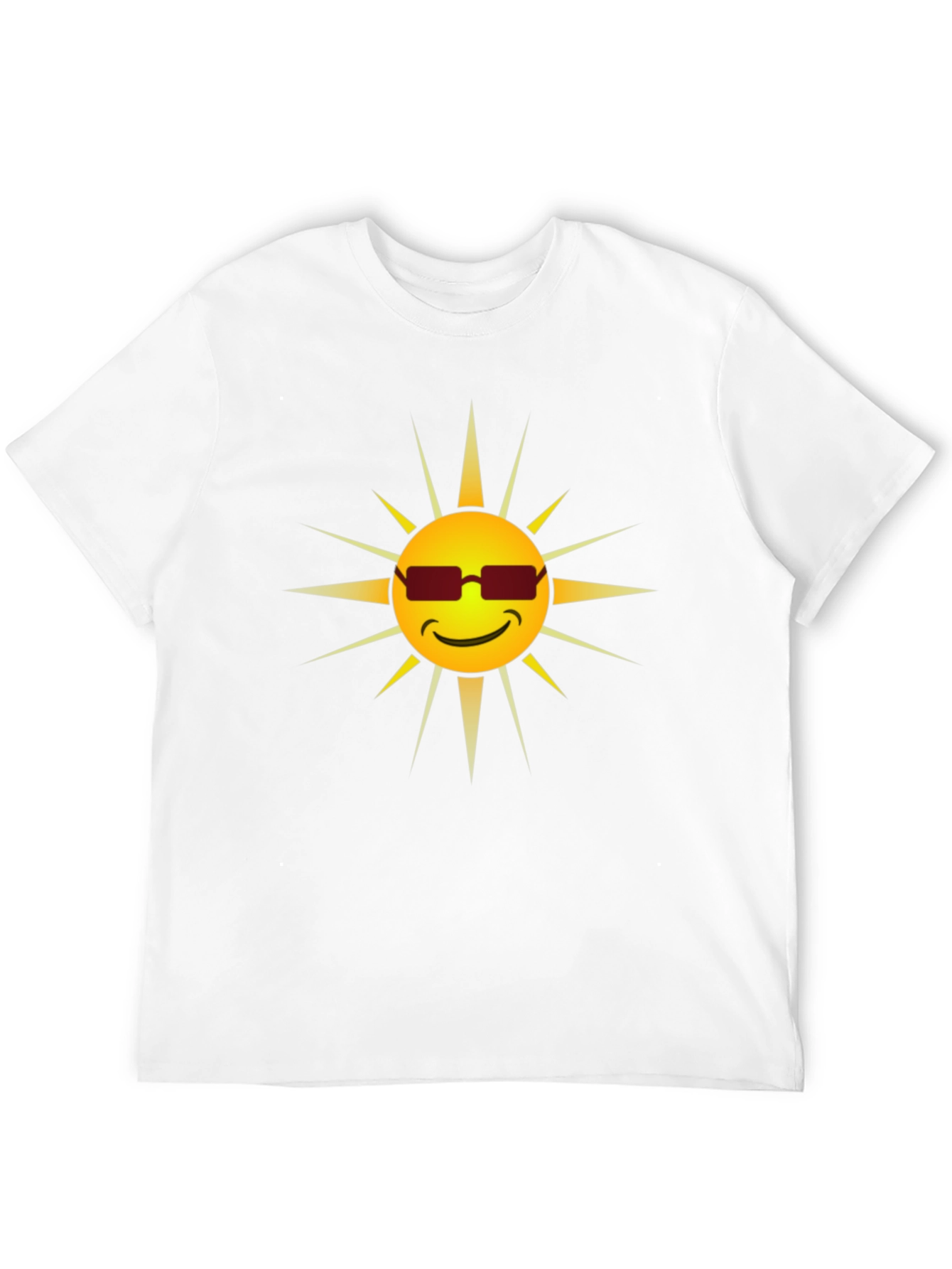 Cool Sun Graphic Tee - Black