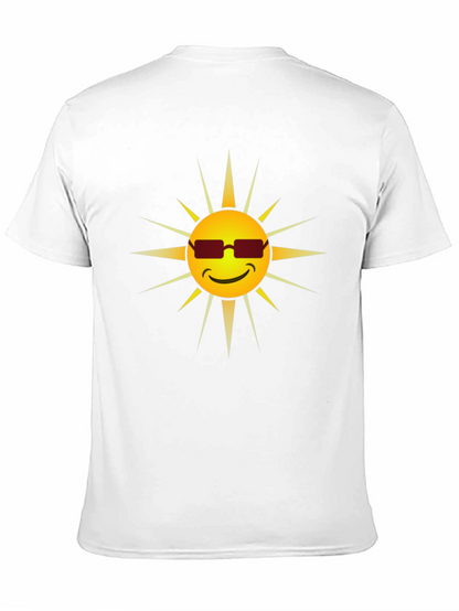 Cool Sun Graphic Tee - Black