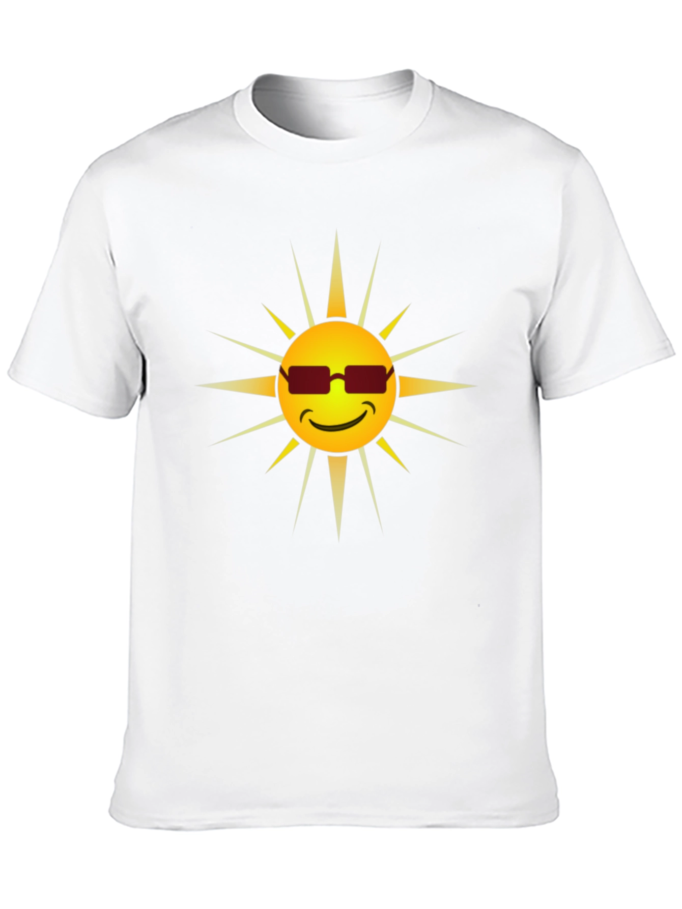 Cool Sun Graphic Tee - Black