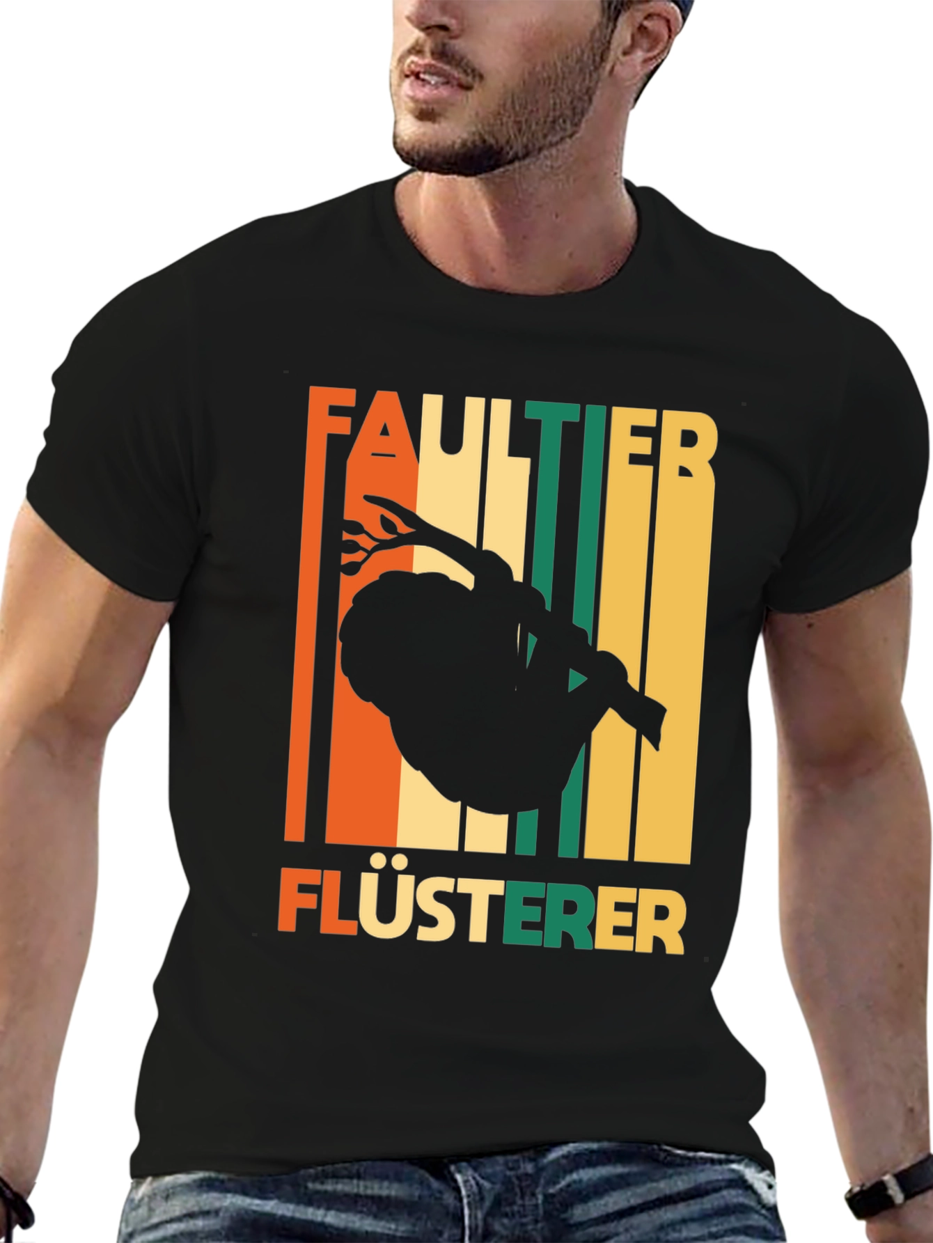 Funny Sloth Whisperer Mens T-Shirt