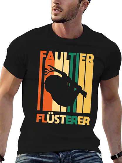 Funny Sloth Whisperer Mens T-Shirt