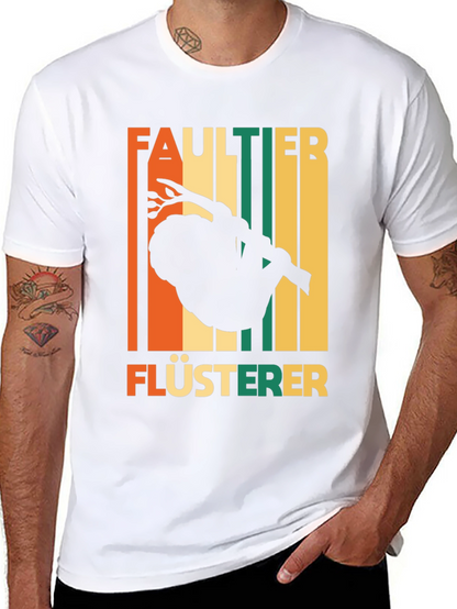 Funny Sloth Whisperer Mens T-Shirt