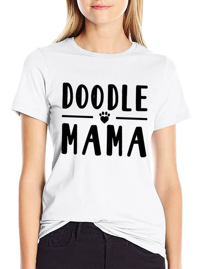 Doodle Mama Graphic Tee - Black
