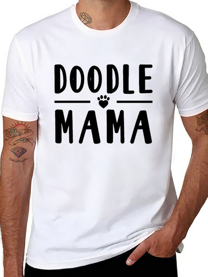 Doodle Mama Graphic Tee - Black