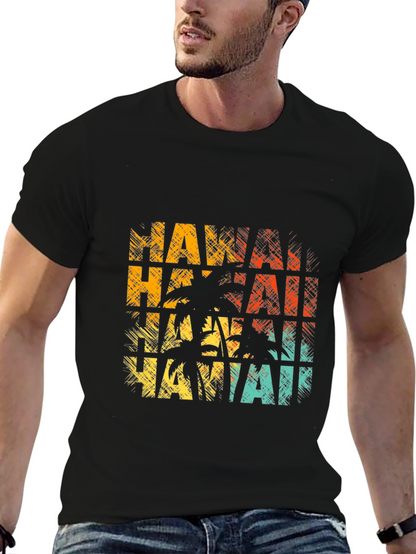 Hawaii Palm Tee - Island Vibes