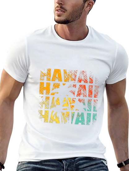 Hawaii Palm Tee - Island Vibes