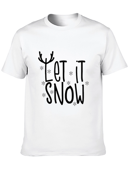 Let It Snow Holiday T-Shirt