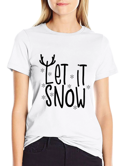 Let It Snow Holiday T-Shirt
