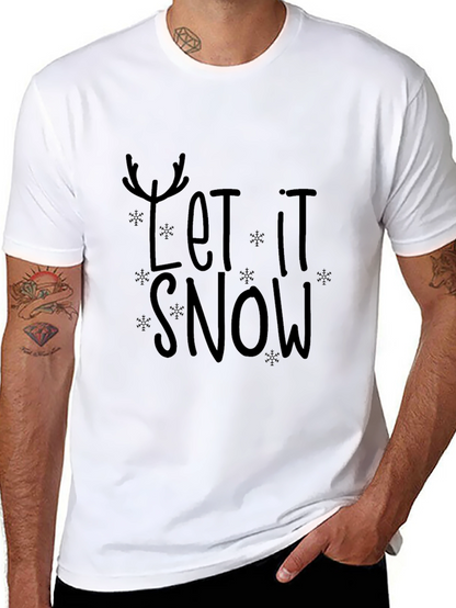 Let It Snow Holiday T-Shirt