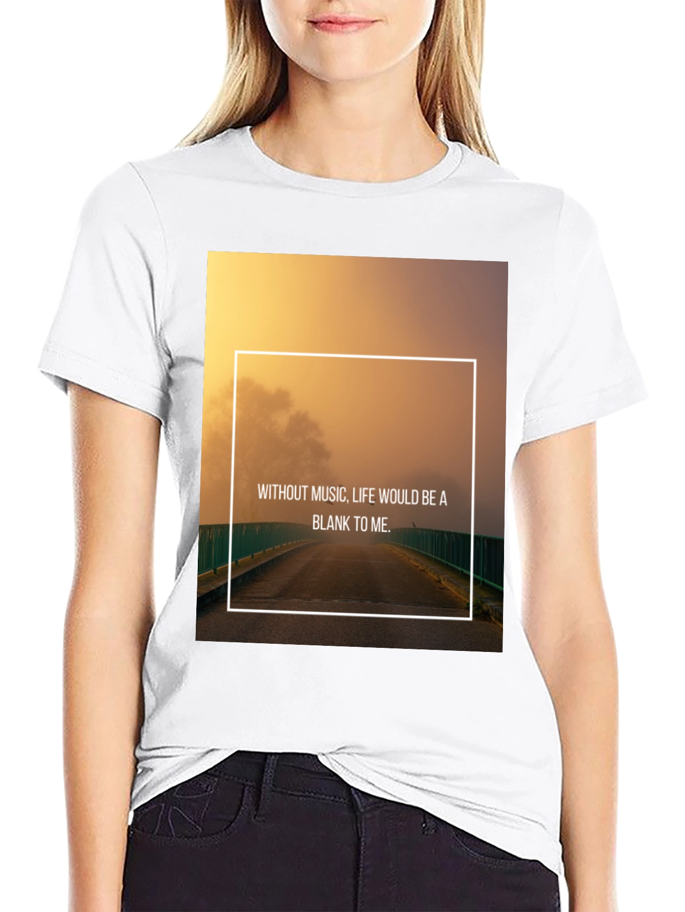 Inspirational Music Quote T-Shirt
