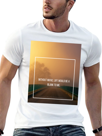 Inspirational Music Quote T-Shirt