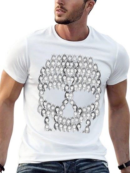Unicorn Skull Black T-Shirt