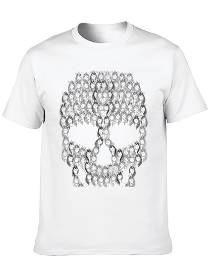 Unicorn Skull Black T-Shirt