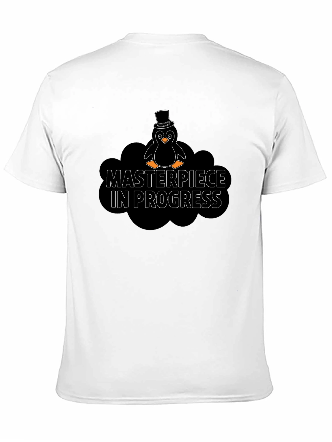 Masterpiece in Progress Penguin T-Shirt