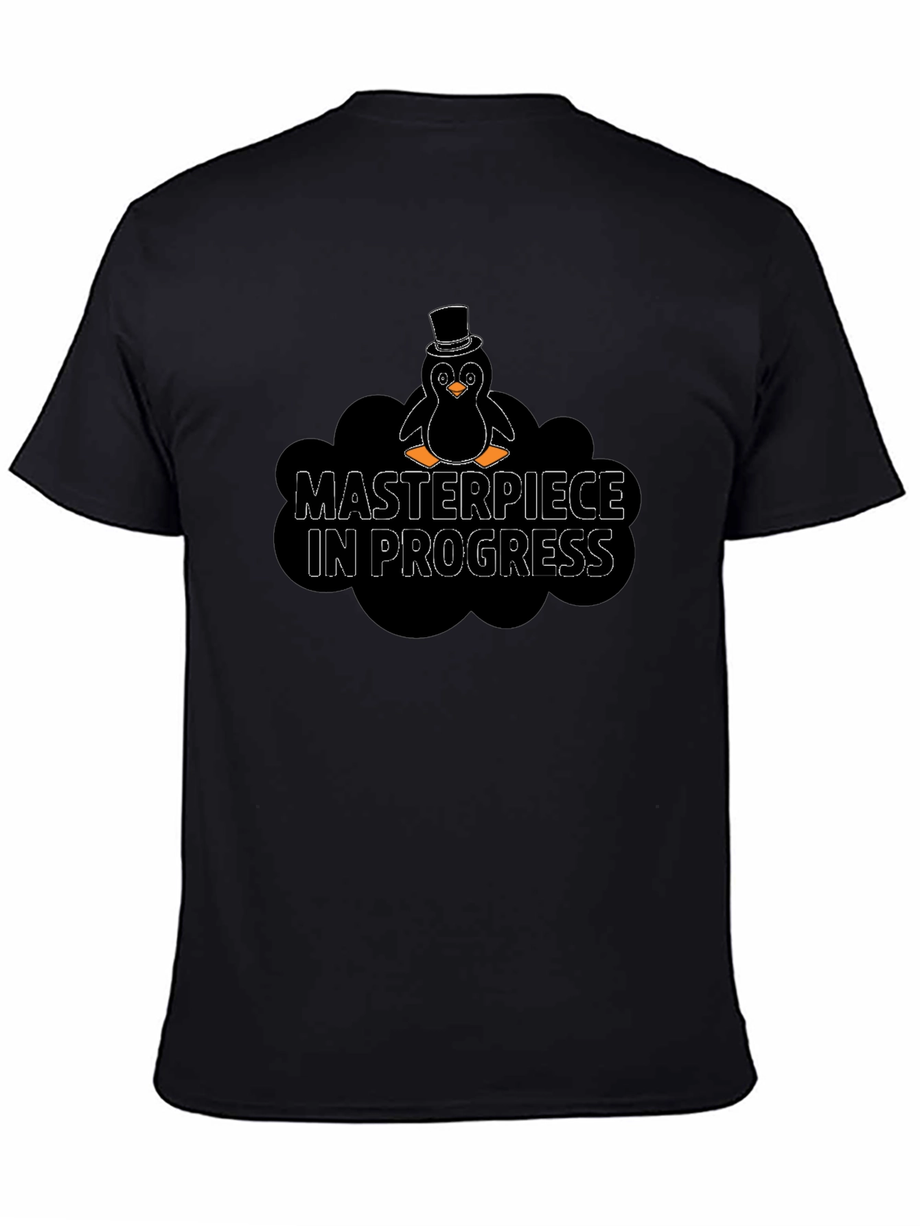 Masterpiece in Progress Penguin T-Shirt