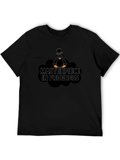 Masterpiece in Progress Penguin T-Shirt
