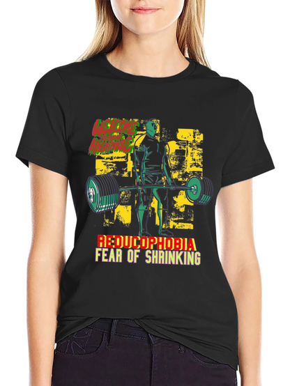 Reducophobia Fear of Shrinking T-Shirt