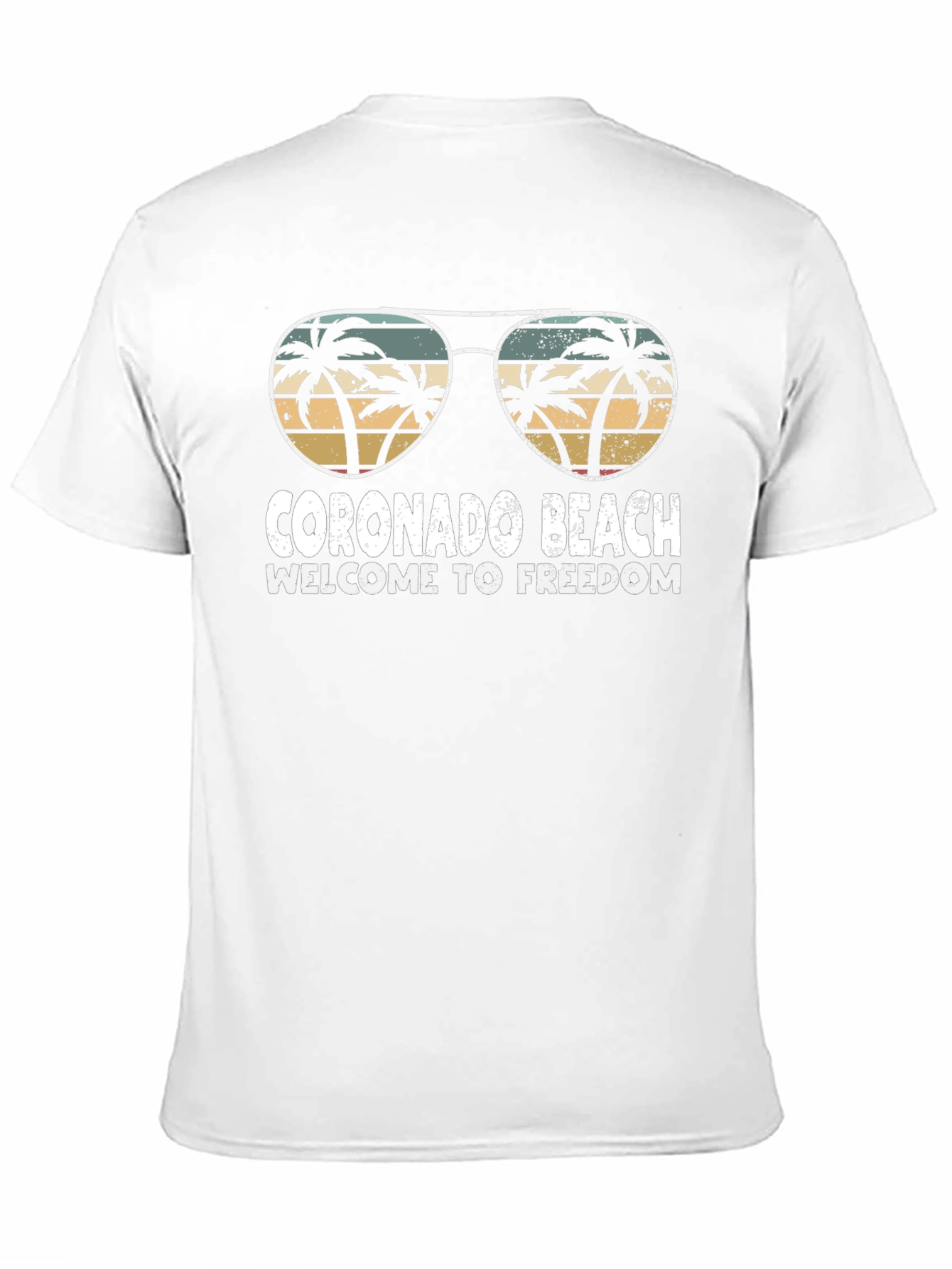Coronado Beach T-Shirt - Freedom Vibes