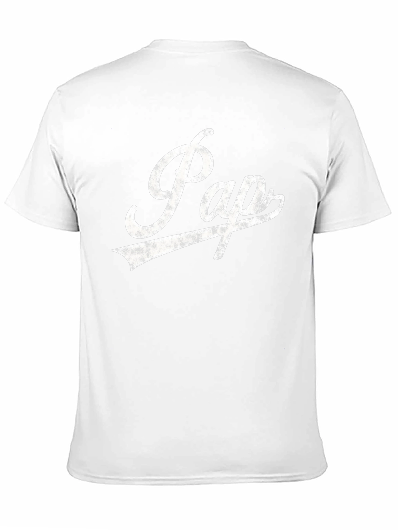 Papa Script Graphic Tee - Cool Dad Shirt