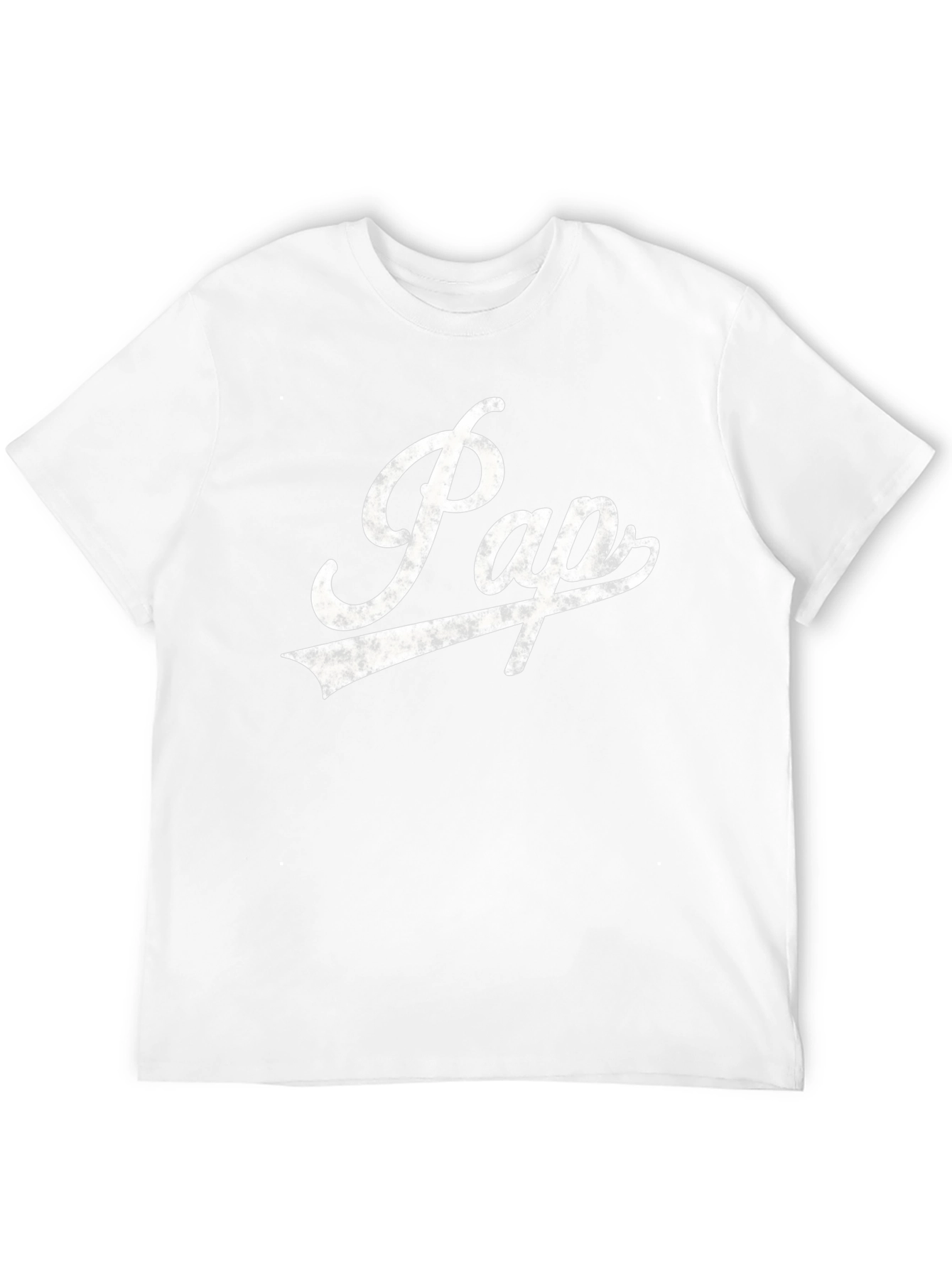 Papa Script Graphic Tee - Cool Dad Shirt