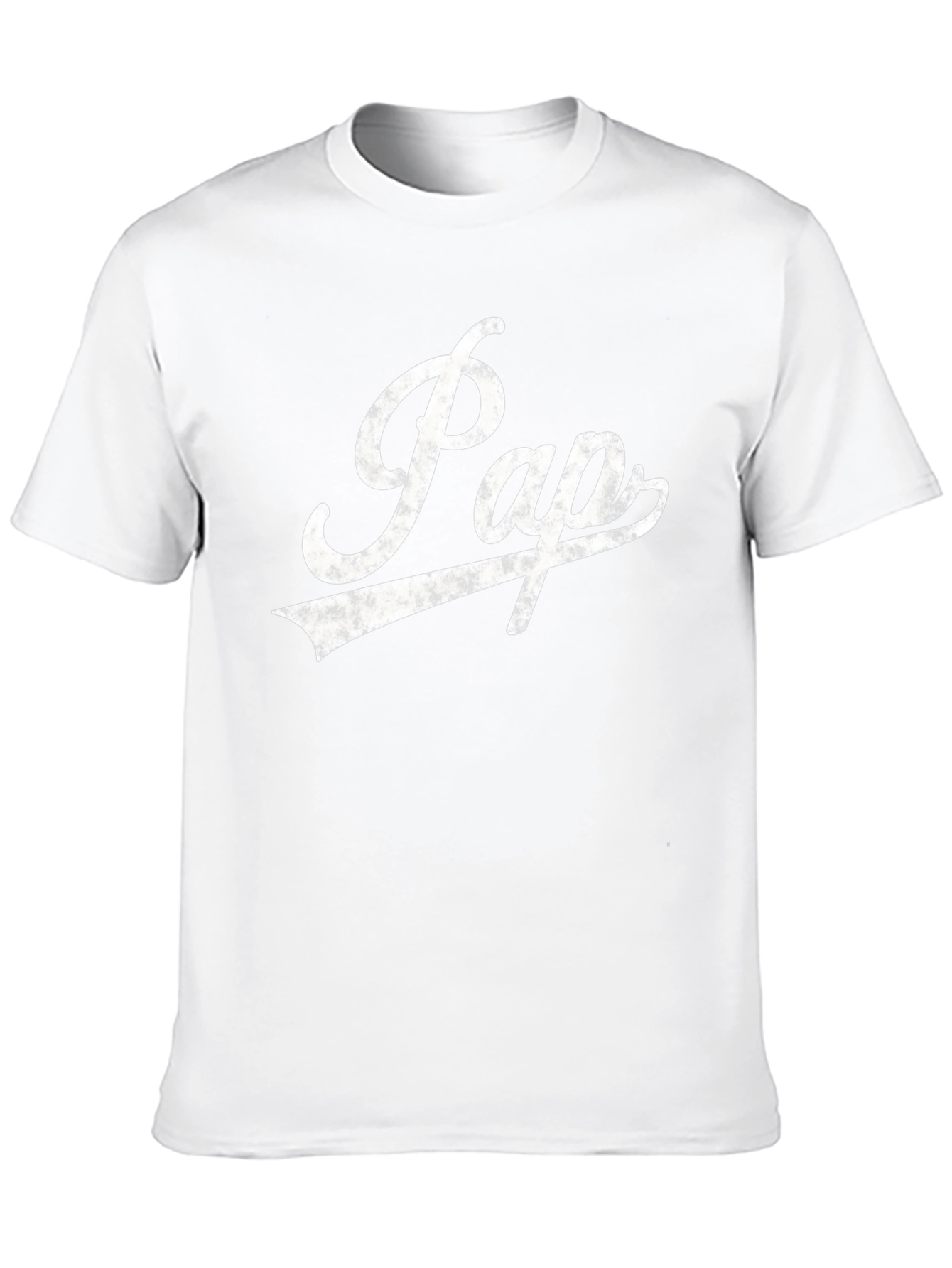 Papa Script Graphic Tee - Cool Dad Shirt