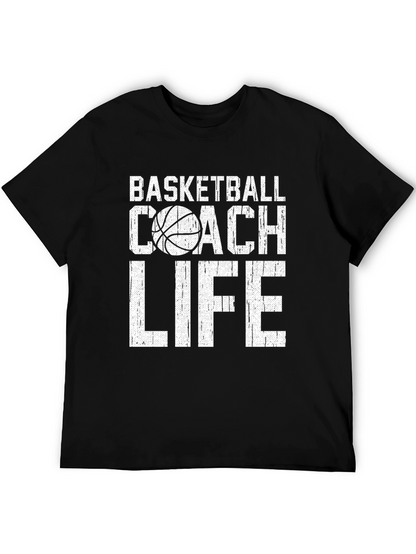Basketball Coach Life Graphic T-Shirt