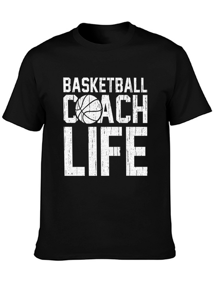 Basketball Coach Life Graphic T-Shirt