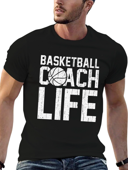 Basketball Coach Life Graphic T-Shirt