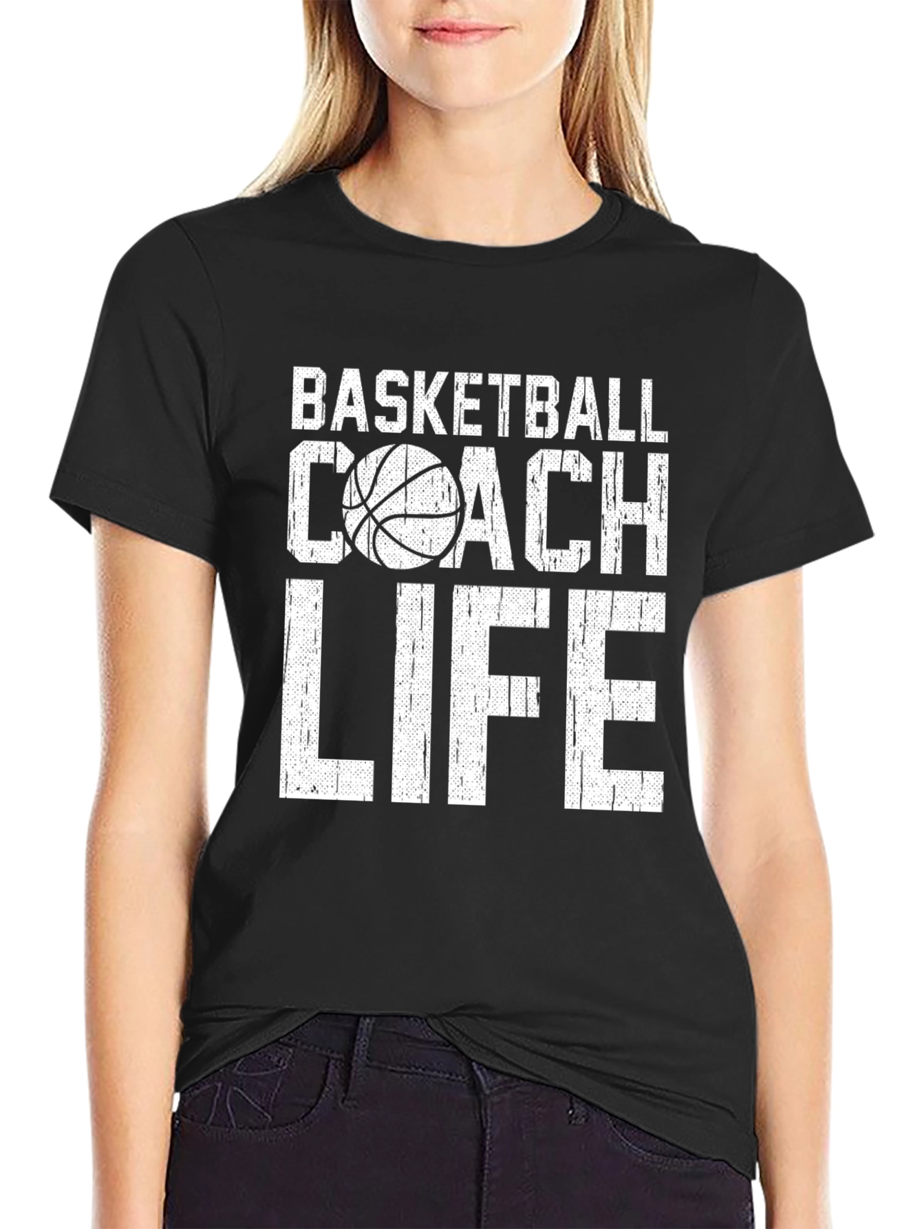 Basketball Coach Life Graphic T-Shirt