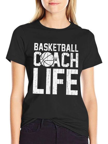 Basketball Coach Life Graphic T-Shirt