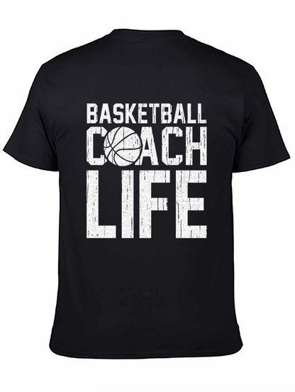 Basketball Coach Life Graphic T-Shirt