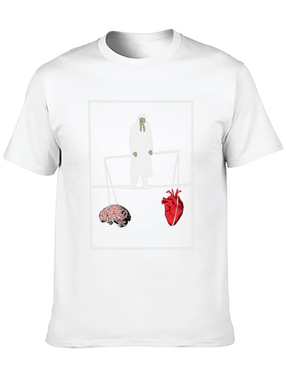 Brain vs. Heart T-Shirt - Philosophy Tee