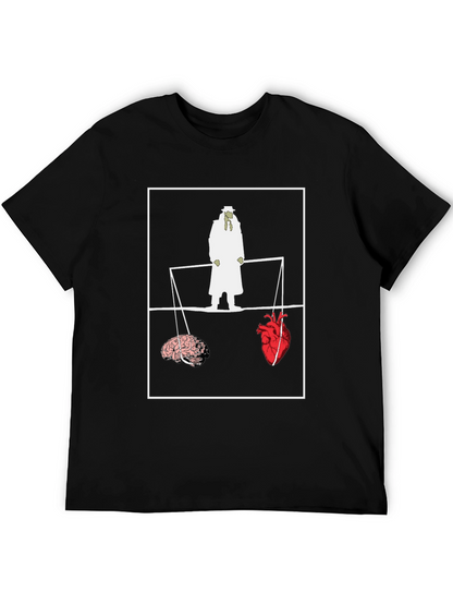 Brain vs. Heart T-Shirt - Philosophy Tee
