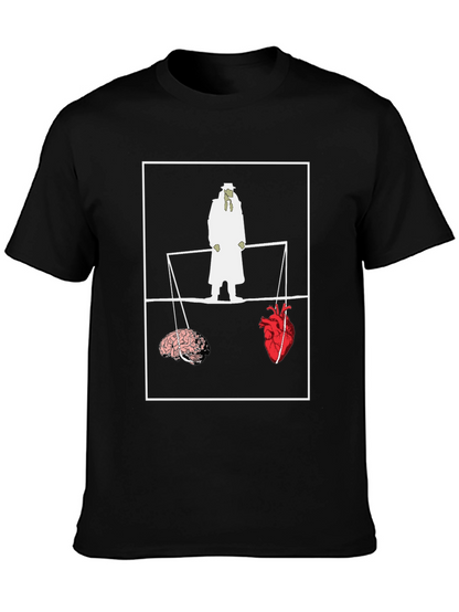 Brain vs. Heart T-Shirt - Philosophy Tee