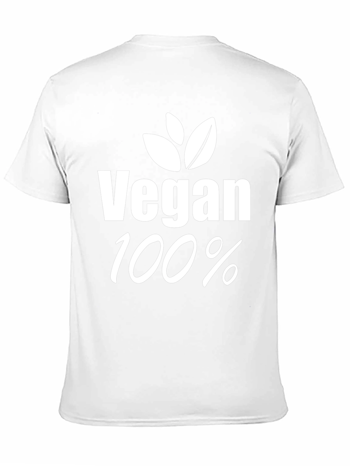 Vegan 100% T-Shirt - Black