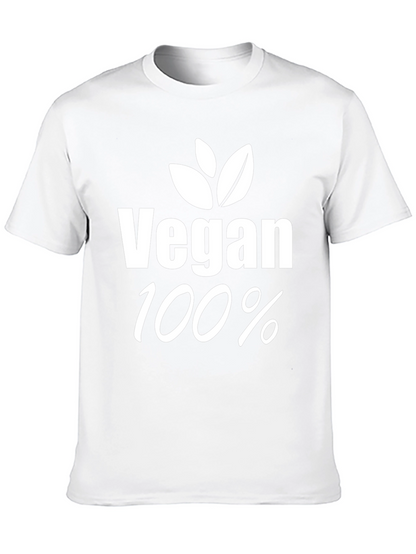 Vegan 100% T-Shirt - Black