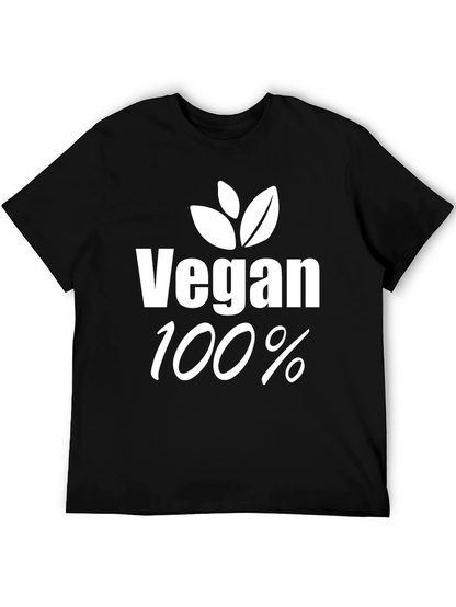 Vegan 100% T-Shirt - Black