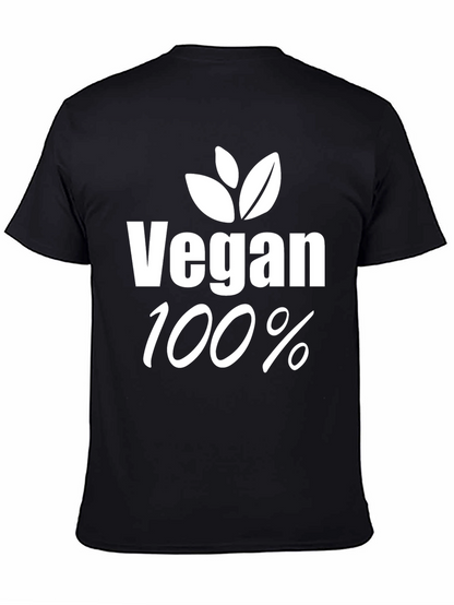 Vegan 100% T-Shirt - Black