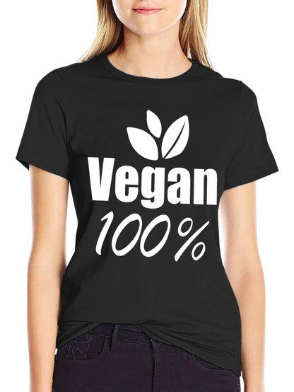 Vegan 100% T-Shirt - Black