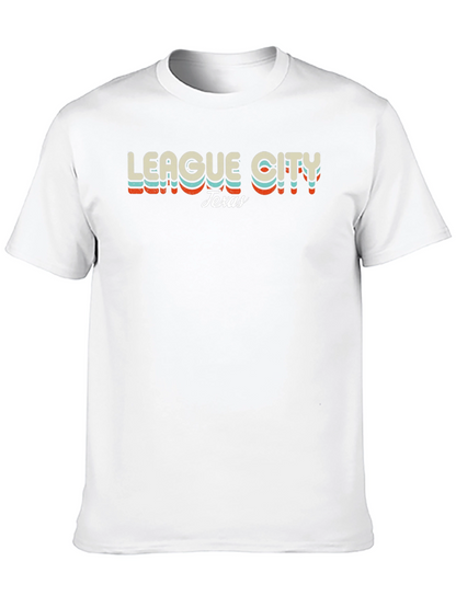 League City Texas Retro T-Shirt