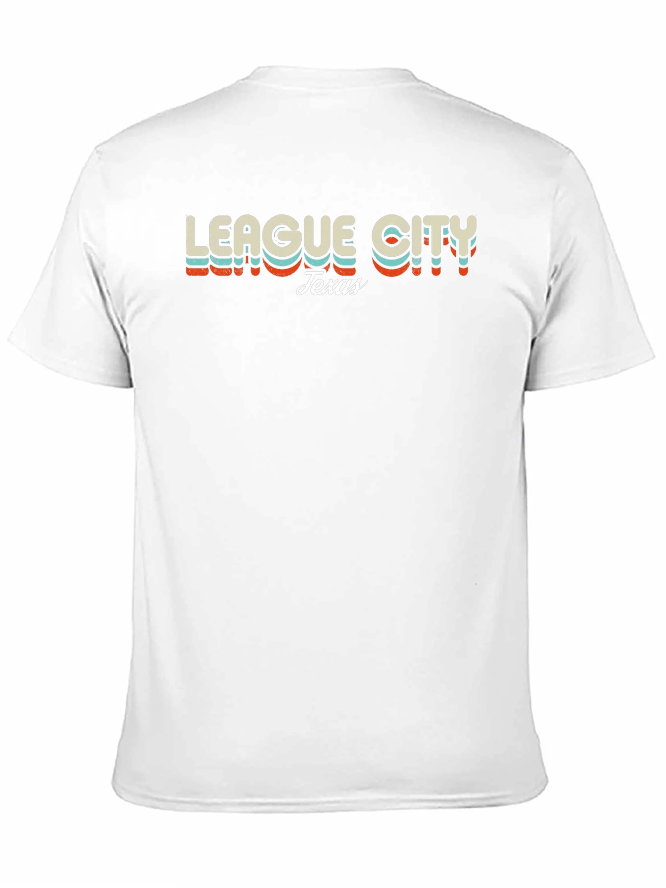 League City Texas Retro T-Shirt