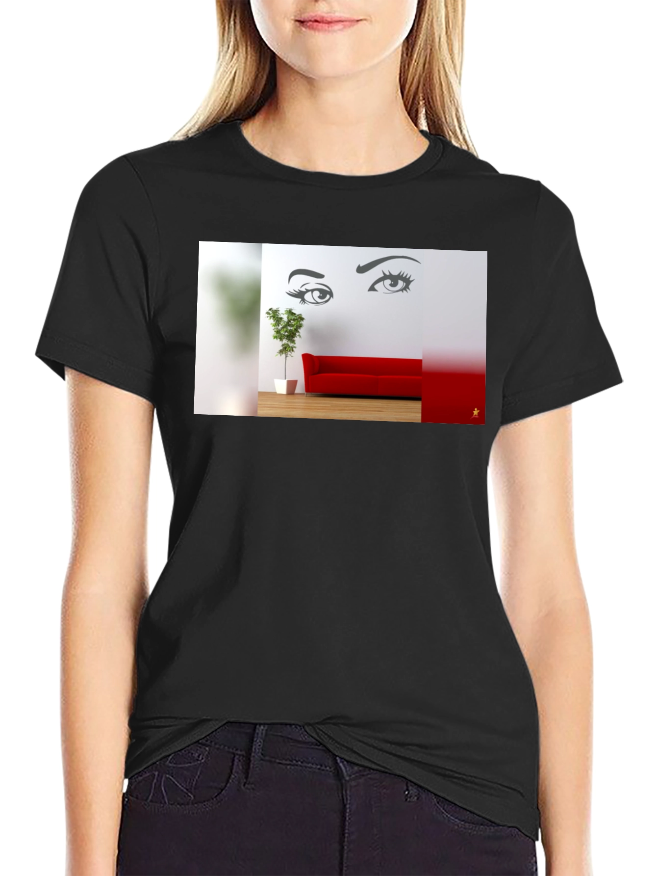 Eye See You: Stylish Graphic Tee