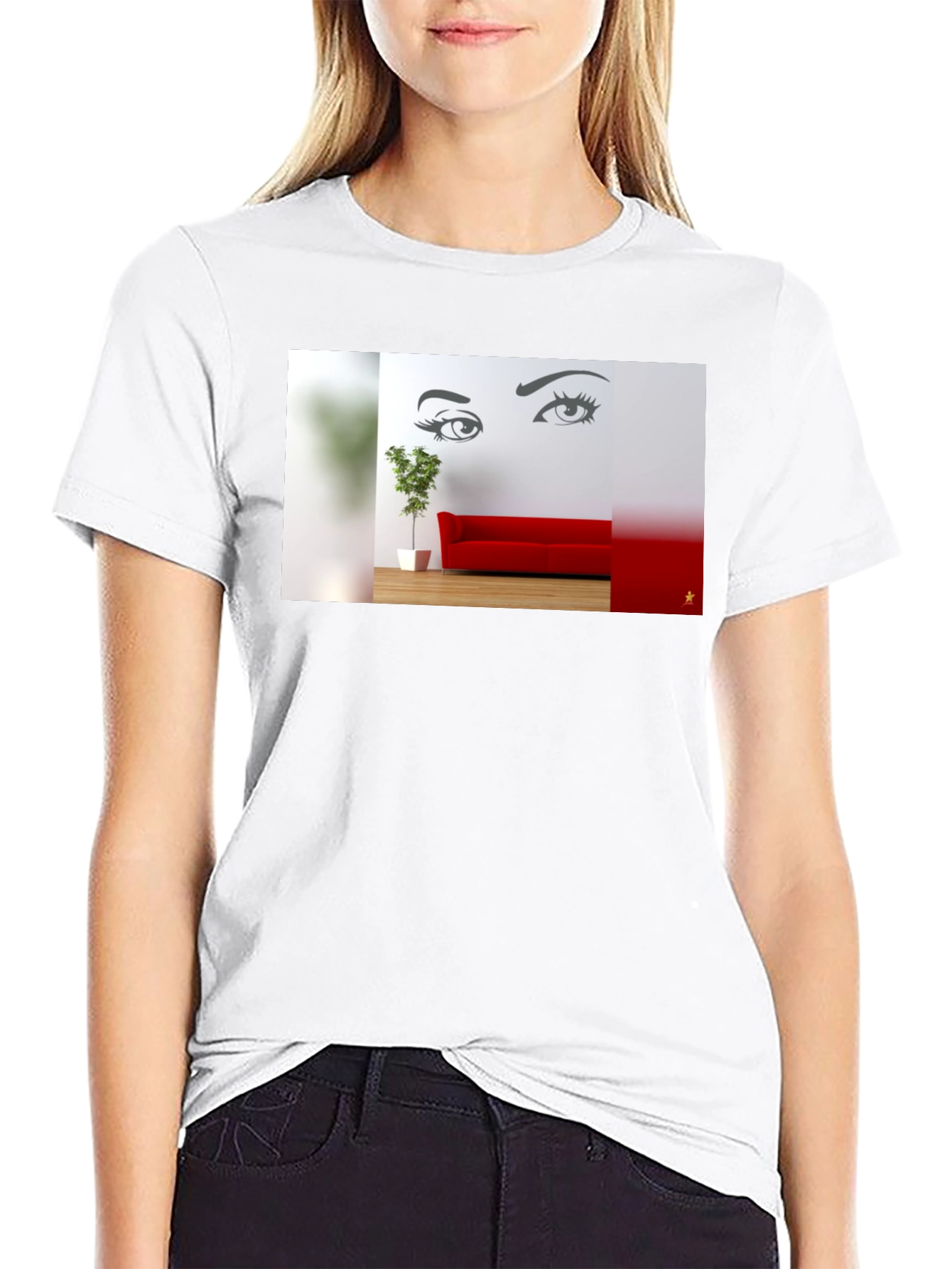 Eye See You: Stylish Graphic Tee