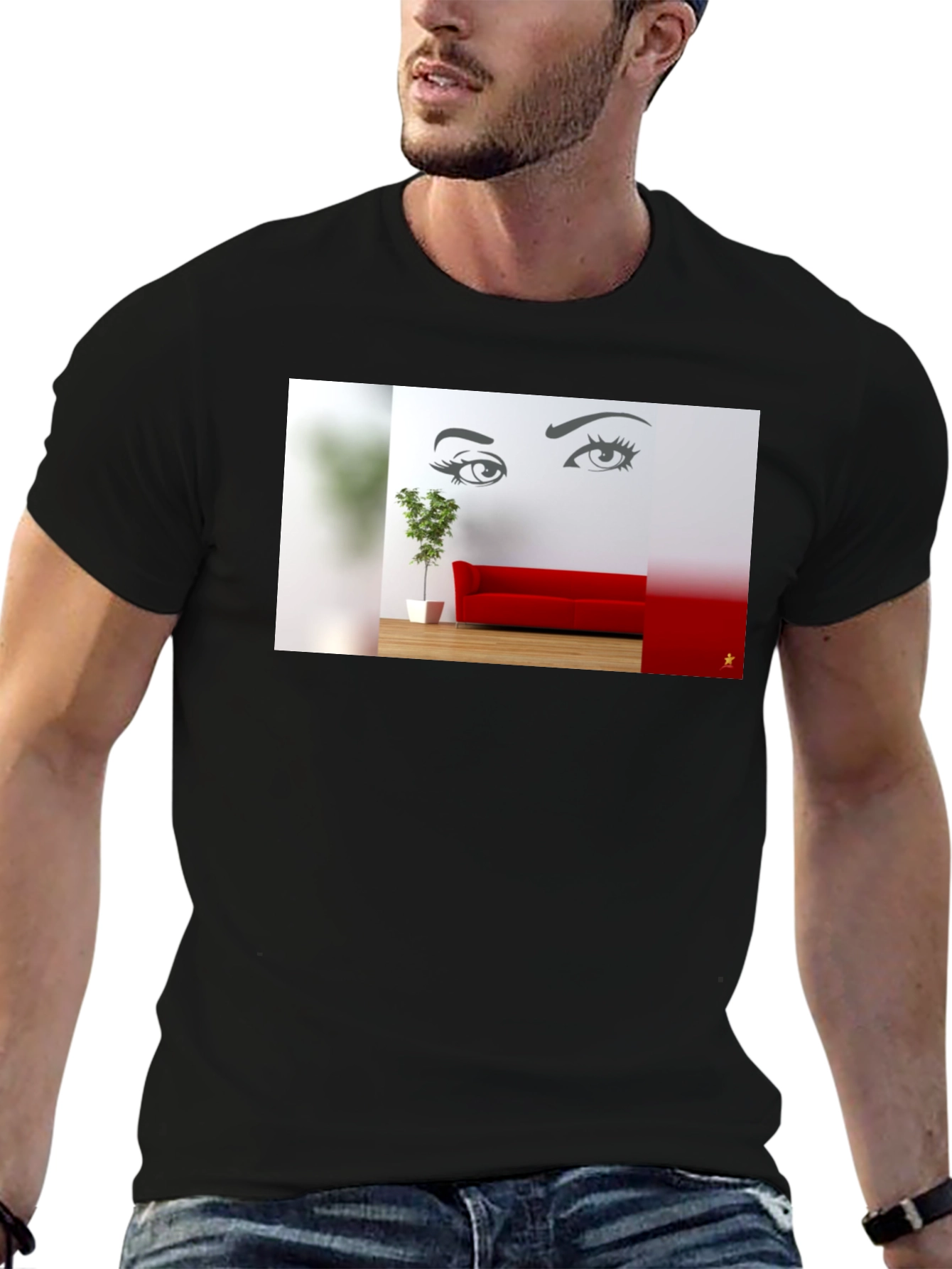 Eye See You: Stylish Graphic Tee