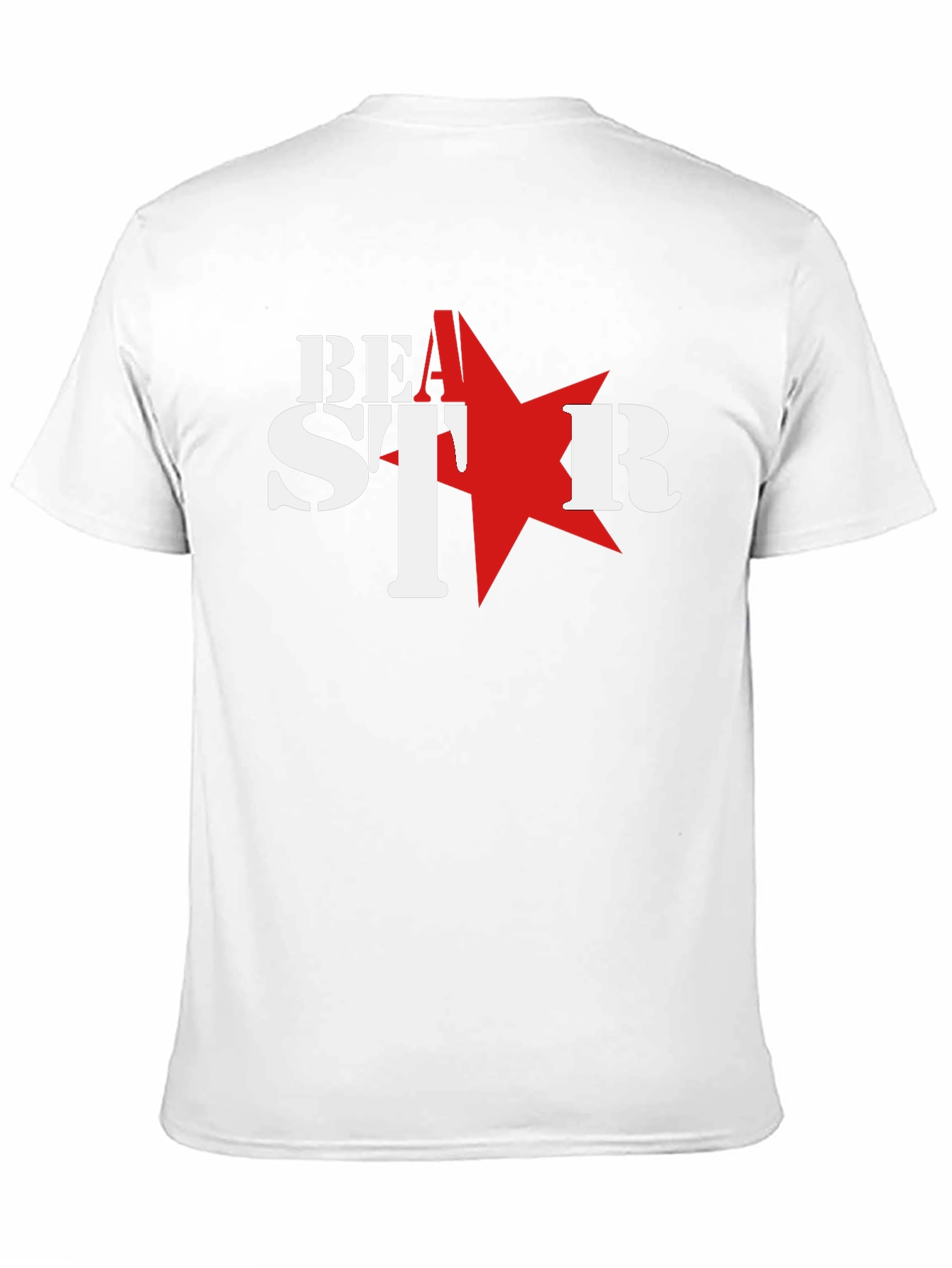 Be A Star Graphic T-Shirt - Black Cotton Tee