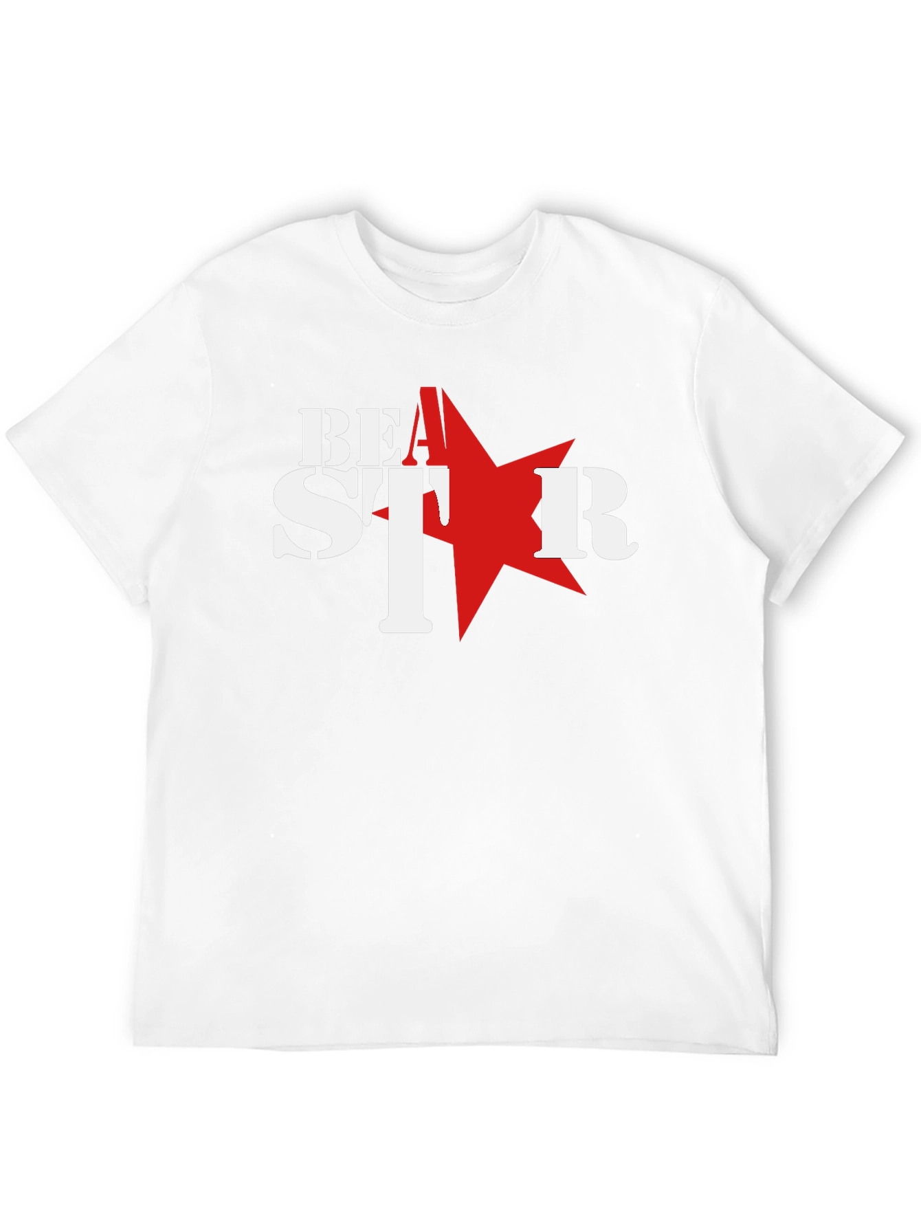Be A Star Graphic T-Shirt - Black Cotton Tee