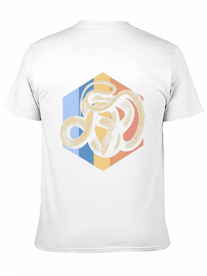 Snake Hexagon Graphic Tee