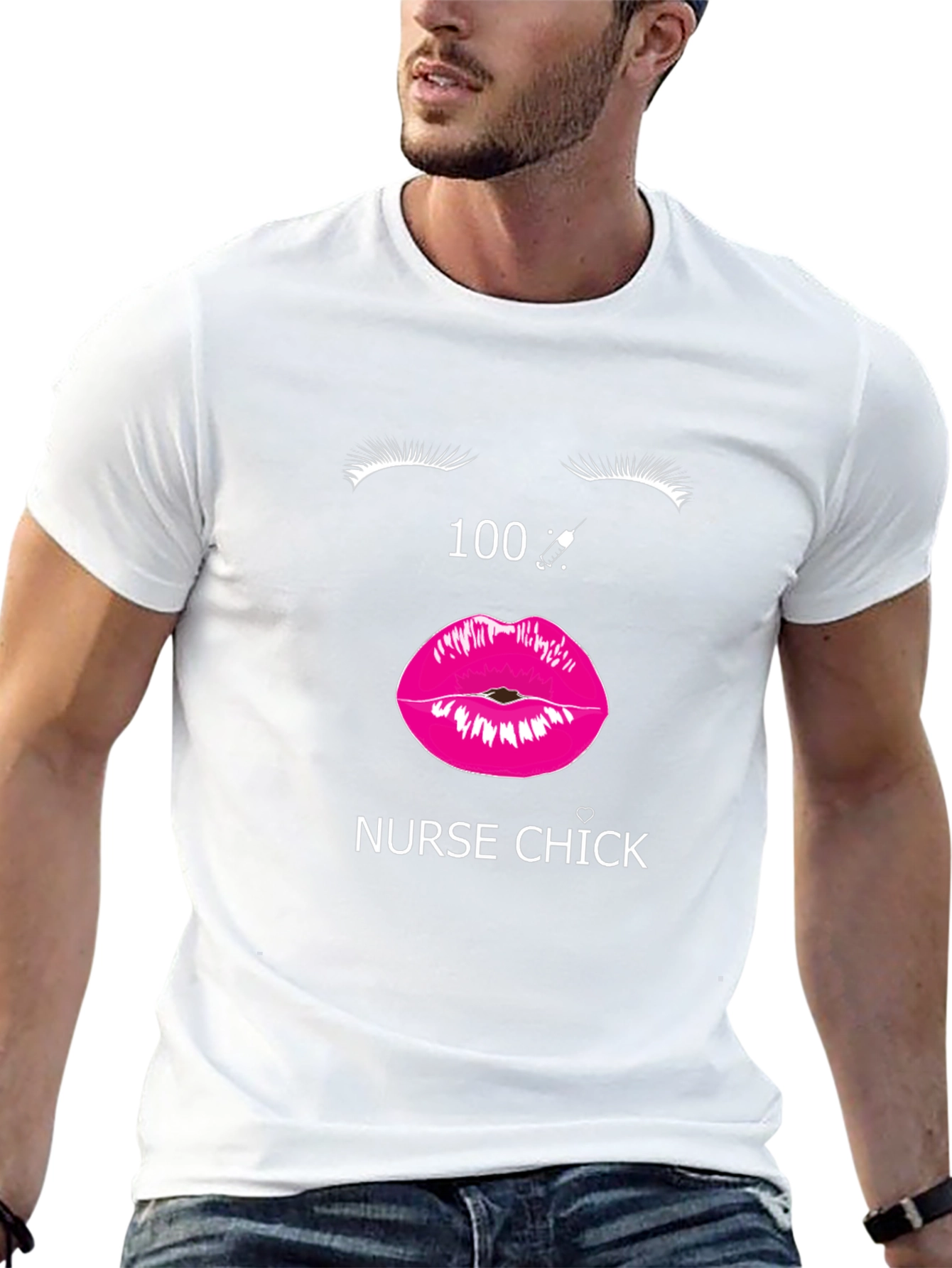 Nurse Chick T-Shirt - Novelty Graphic Tee
