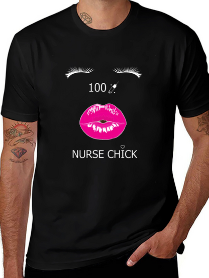 Nurse Chick T-Shirt - Novelty Graphic Tee